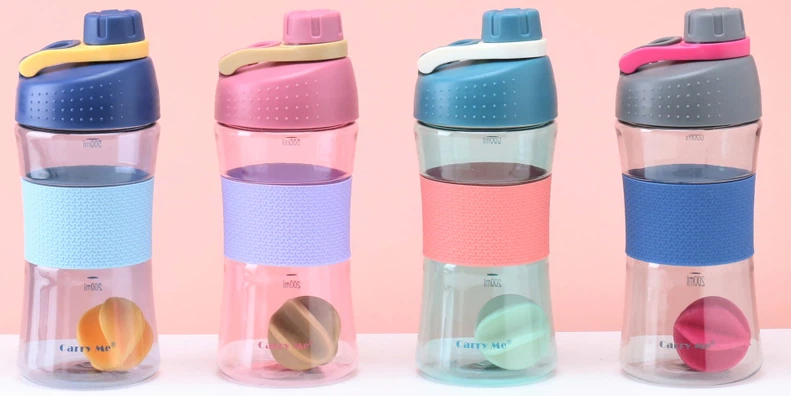 Plastic Shaker Bottle For Power Mixes